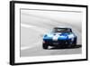 Corvette Stingray Laguna Seca Watercolor-NaxArt-Framed Art Print