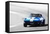 Corvette Stingray Laguna Seca Watercolor-NaxArt-Framed Stretched Canvas