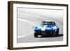 Corvette Stingray Laguna Seca Watercolor-NaxArt-Framed Art Print