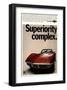 Corvette Superiority Complex-null-Framed Art Print