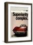 Corvette Superiority Complex-null-Framed Art Print