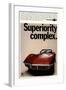 Corvette Superiority Complex-null-Framed Art Print