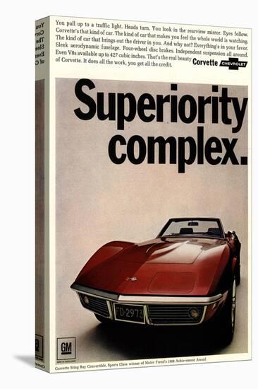 Corvette Superiority Complex-null-Stretched Canvas