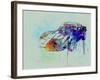 Corvette Watercolor-NaxArt-Framed Art Print