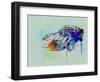 Corvette Watercolor-NaxArt-Framed Art Print