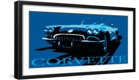 Corvette-Malcolm Sanders-Framed Giclee Print