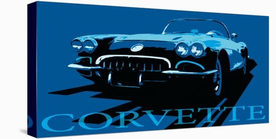 Corvette-Malcolm Sanders-Stretched Canvas