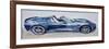 CorvetteModel C-7, 2019watercolor-Anthony Butera-Framed Premium Giclee Print