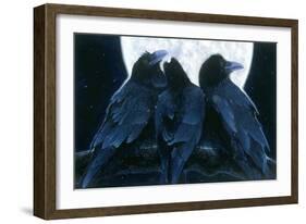 Corvus Moon-Durwood Coffey-Framed Giclee Print