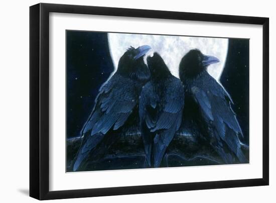 Corvus Moon-Durwood Coffey-Framed Giclee Print