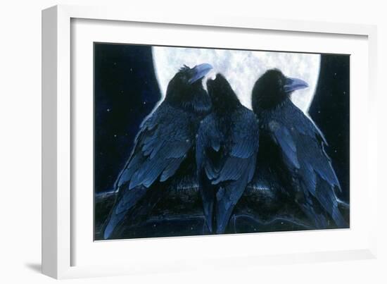 Corvus Moon-Durwood Coffey-Framed Giclee Print