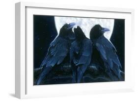 Corvus Moon-Durwood Coffey-Framed Giclee Print