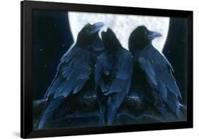 Corvus Moon-Durwood Coffey-Framed Giclee Print