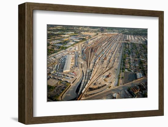 Corwith Intermodal Rail Yard Chicago-Steve Gadomski-Framed Photographic Print