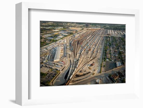 Corwith Intermodal Rail Yard Chicago-Steve Gadomski-Framed Photographic Print