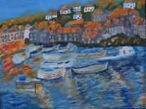 Majorca, Cala bay seaview and hotel-Cosima Duggal-Giclee Print