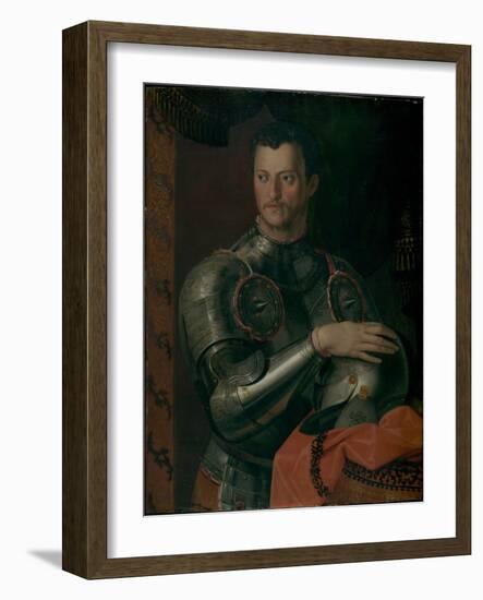 Cosimo I de Medici, c.1550s-Agnolo Bronzino-Framed Giclee Print