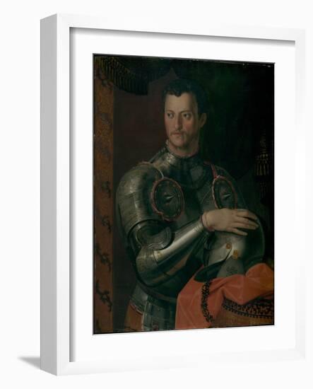 Cosimo I de Medici, c.1550s-Agnolo Bronzino-Framed Giclee Print