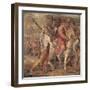 Cosimo I Leaving for Exile-null-Framed Giclee Print
