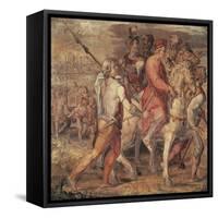 Cosimo I Leaving for Exile-null-Framed Stretched Canvas
