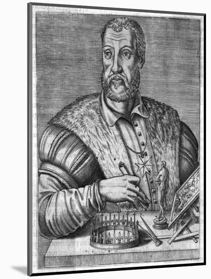 Cosimo II Medici, Thevet-Andre Thevet-Mounted Art Print