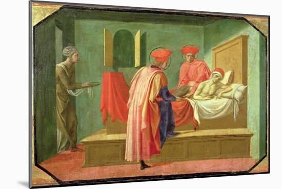 Cosmas and Damian Healing the Sick-Francesco Di Stefano Pesellino-Mounted Giclee Print