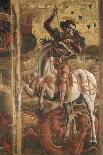 St George and Princess, Organ-Shutter Wood in Cathedral of Ferrara-Cosme Tura-Giclee Print