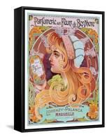 Cosmetics 001-Vintage Lavoie-Framed Stretched Canvas