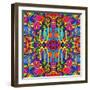 Cosmic Bang B-Howie Green-Framed Giclee Print