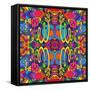 Cosmic Bang B-Howie Green-Framed Stretched Canvas