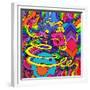 Cosmic Bang-Howie Green-Framed Giclee Print