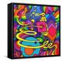 Cosmic Bang-Howie Green-Framed Stretched Canvas