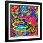 Cosmic Bang-Howie Green-Framed Giclee Print