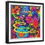 Cosmic Bang-Howie Green-Framed Giclee Print