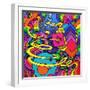 Cosmic Bang-Howie Green-Framed Giclee Print