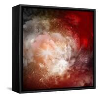 Cosmic Clouds Of Mist On Bright Colorful Backgrounds-Sergey Nivens-Framed Stretched Canvas