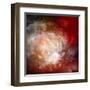 Cosmic Clouds Of Mist On Bright Colorful Backgrounds-Sergey Nivens-Framed Art Print