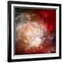 Cosmic Clouds Of Mist On Bright Colorful Backgrounds-Sergey Nivens-Framed Art Print