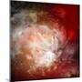 Cosmic Clouds Of Mist On Bright Colorful Backgrounds-Sergey Nivens-Mounted Premium Giclee Print