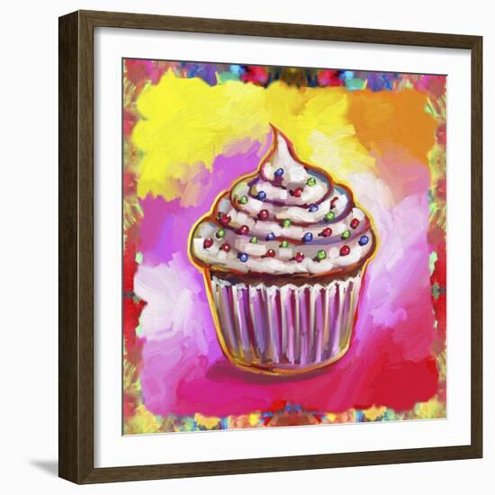 Cosmic Cupcake-Howie Green-Framed Giclee Print