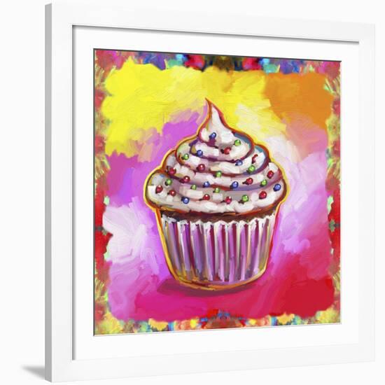 Cosmic Cupcake-Howie Green-Framed Giclee Print