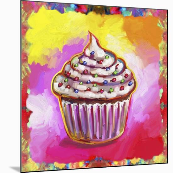 Cosmic Cupcake-Howie Green-Mounted Giclee Print