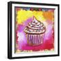 Cosmic Cupcake-Howie Green-Framed Giclee Print