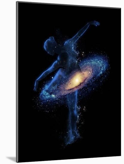 Cosmic Dance-Robert Farkas-Mounted Art Print