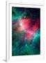 Cosmic Epic Unfolds Eagle Nebula in Infrared Space-null-Framed Photo