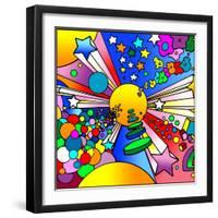 Cosmic Expanding-Howie Green-Framed Giclee Print