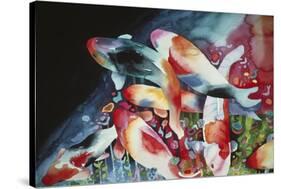 Cosmic Fish-Mary Russel-Stretched Canvas