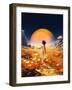 Cosmic Flower Fields-Taudalpoi-Framed Photographic Print