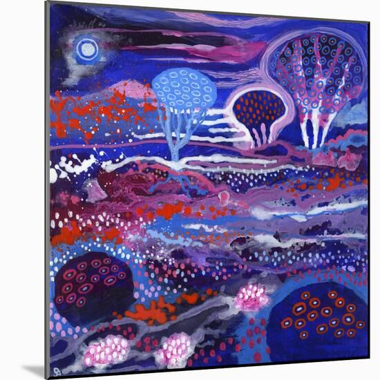 Cosmic Garden-David Newton-Mounted Giclee Print