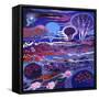 Cosmic Garden-David Newton-Framed Stretched Canvas